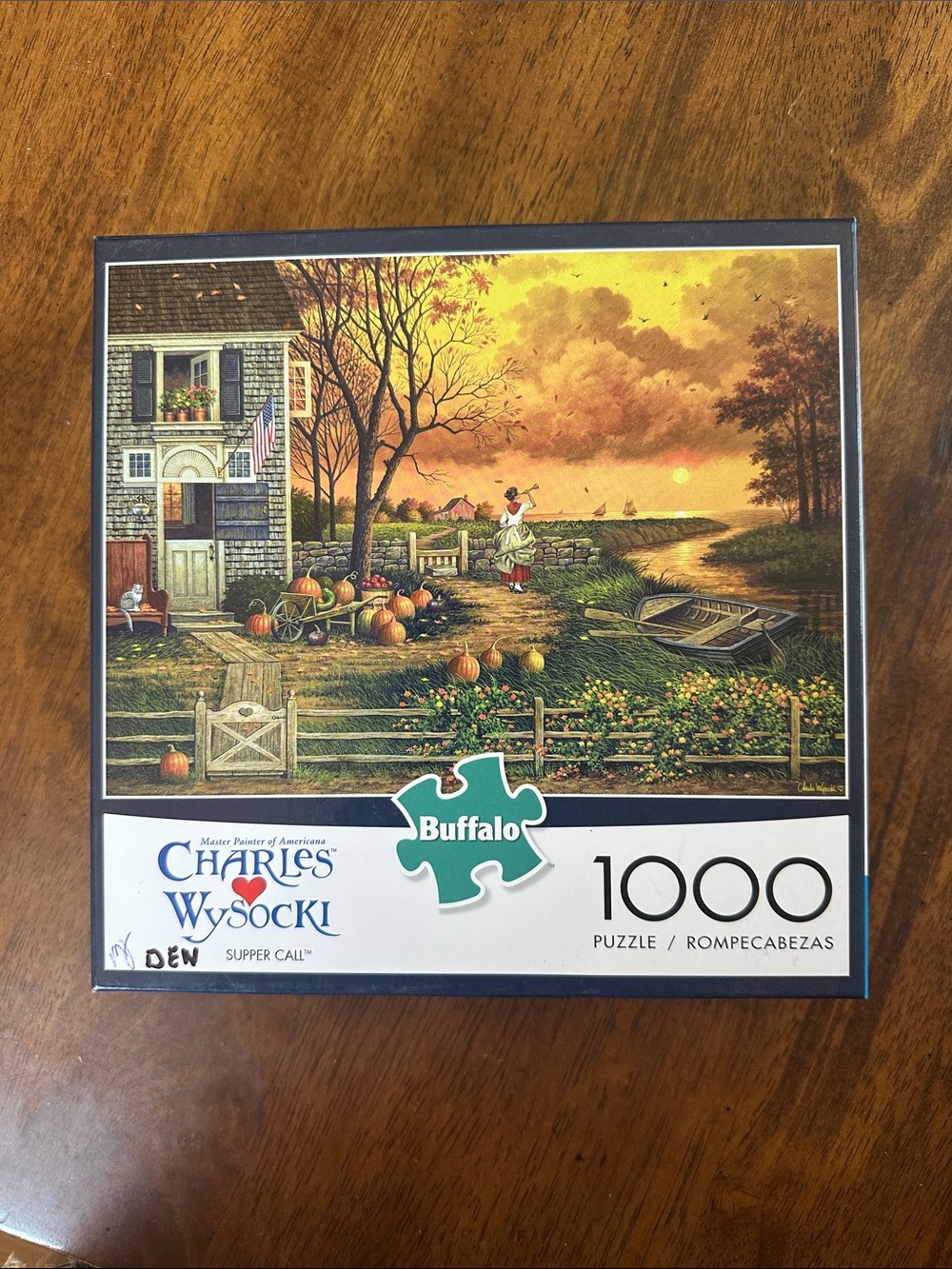 Charles Wysocki Buffalo 1000-Piece Sunset Harvest Puzzle